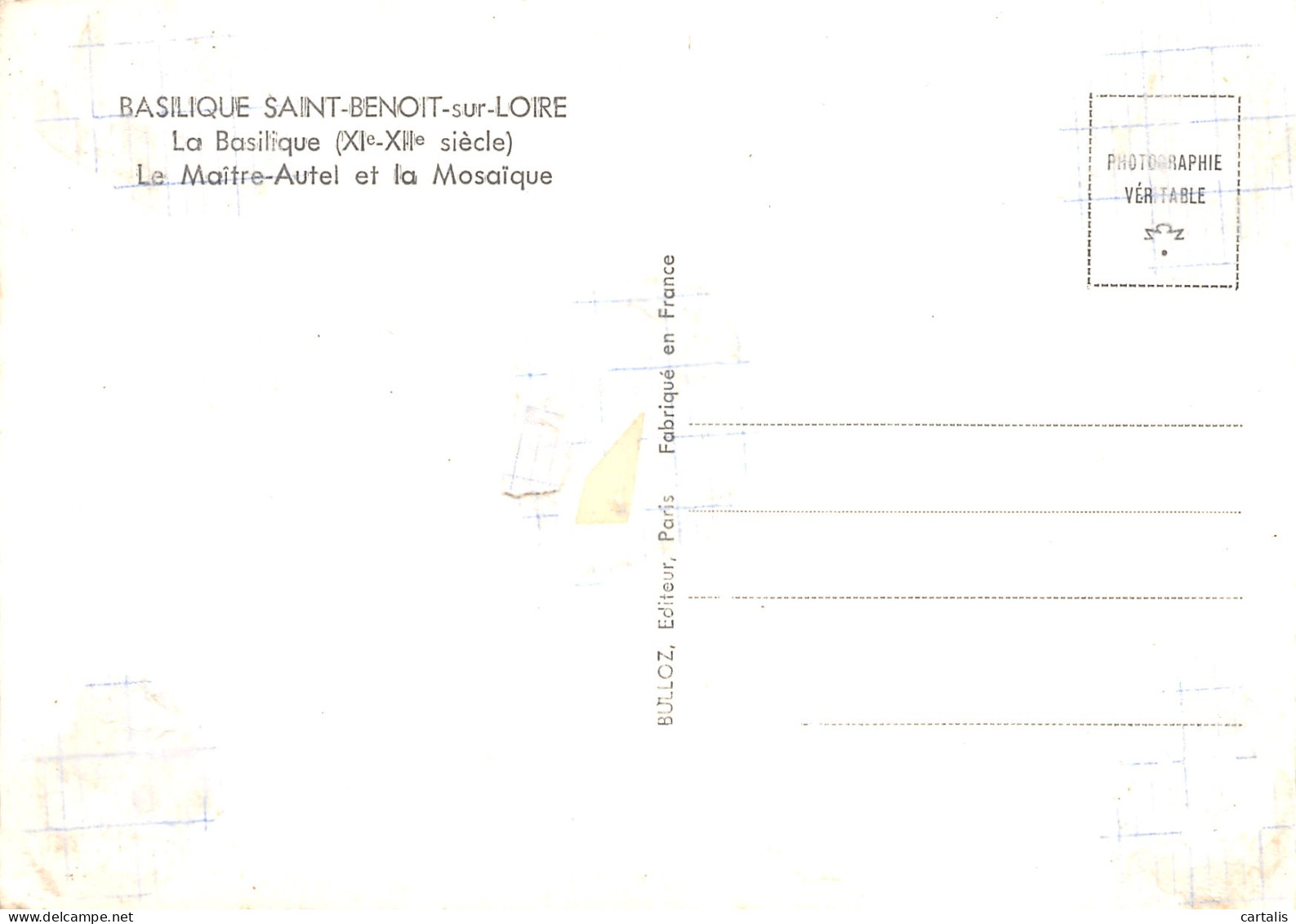 45-SAINT BENOIT SUR LOIRE-N°3812-D/0229 - Andere & Zonder Classificatie