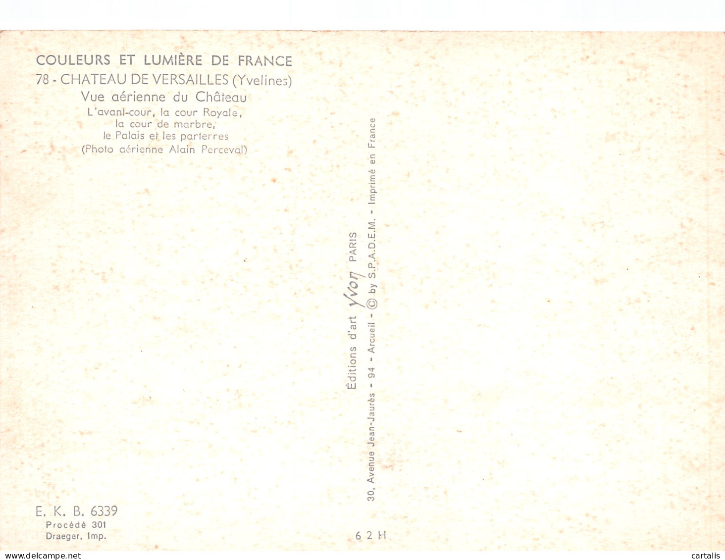 78-VERSAILLES-N°3812-D/0131 - Versailles