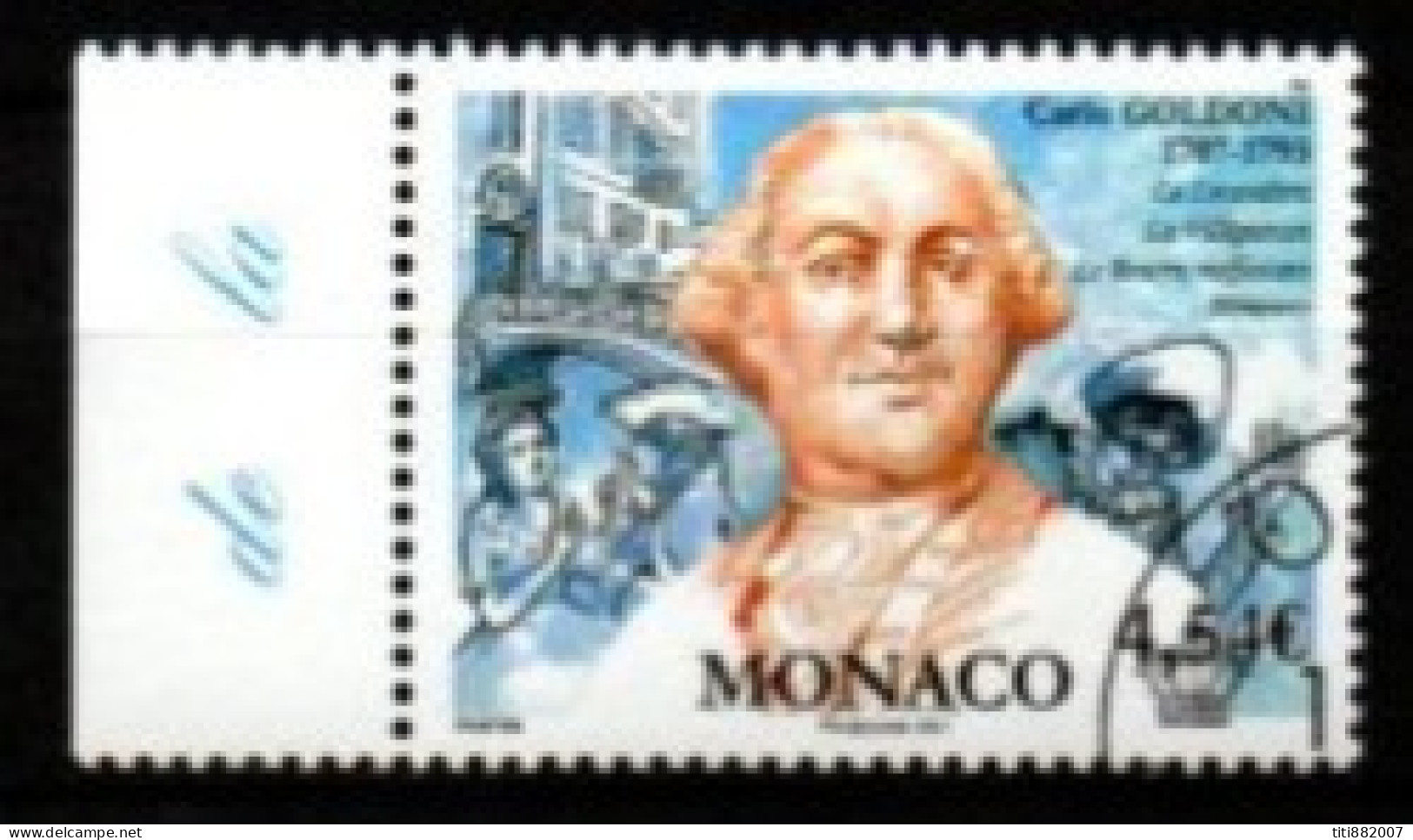 MONACO    -  2007 .   Y&T N° 2588 Oblitéré.    Carlo Goldoni - Used Stamps