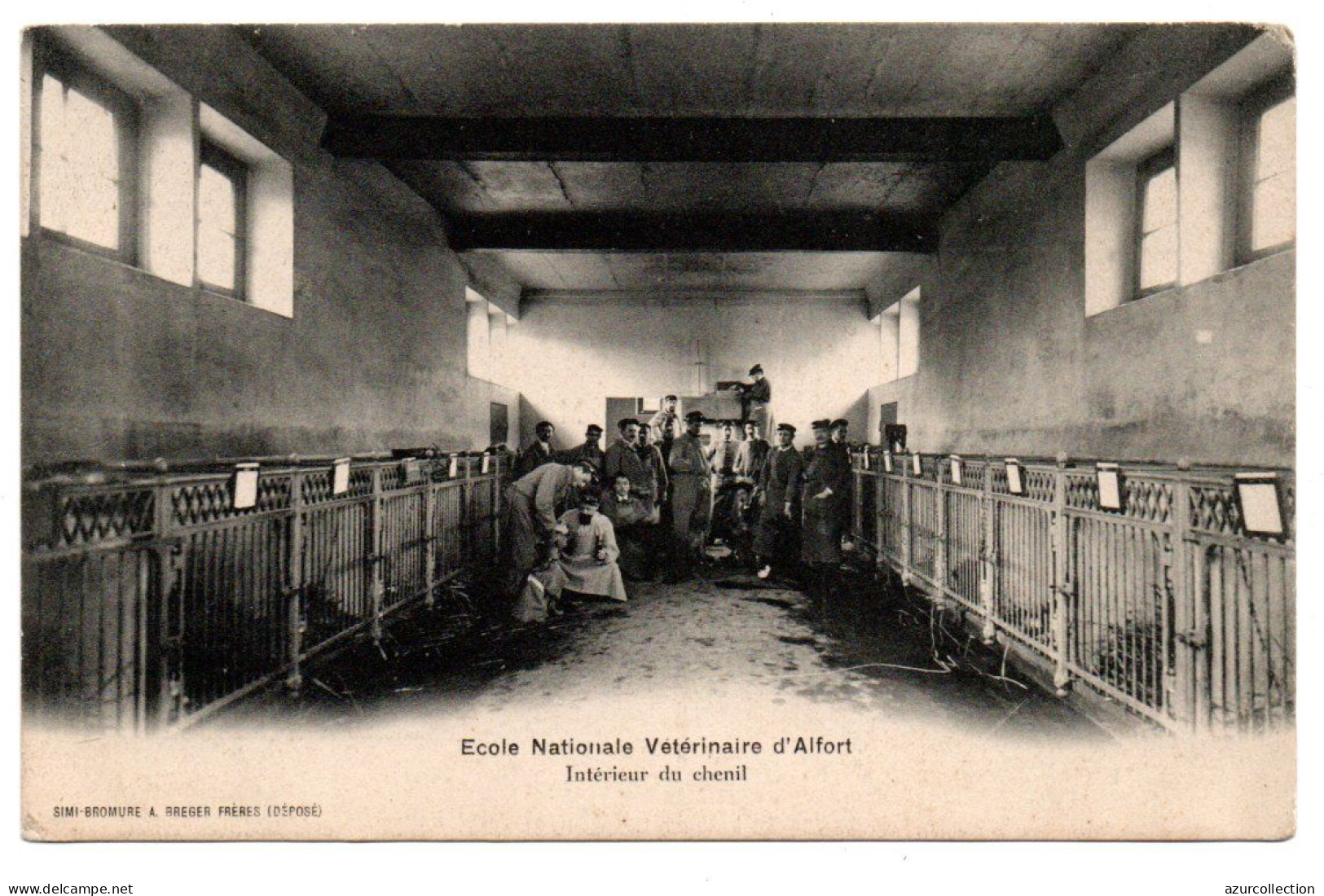 Ecole Nationale Vétérinaire. Intérieur Du Chenil - Maisons Alfort