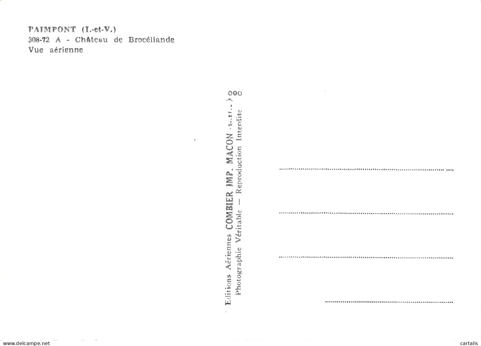 35-PAIMPONT-N°3813-B/0381 - Paimpont