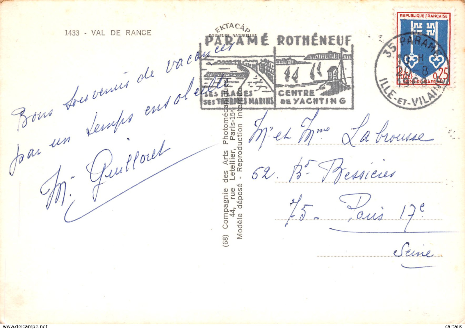 35-VAL DE RANCE-N°3813-B/0289 - Other & Unclassified