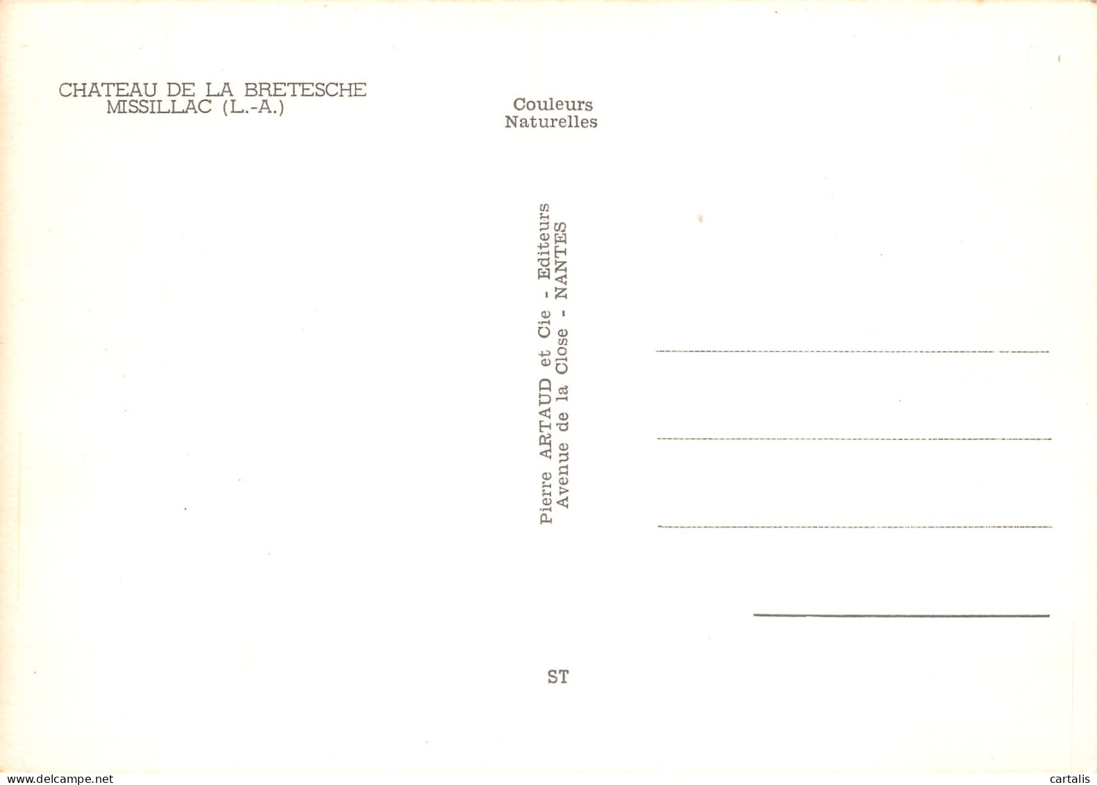 44-MISSILLAC-N°3813-B/0227 - Missillac