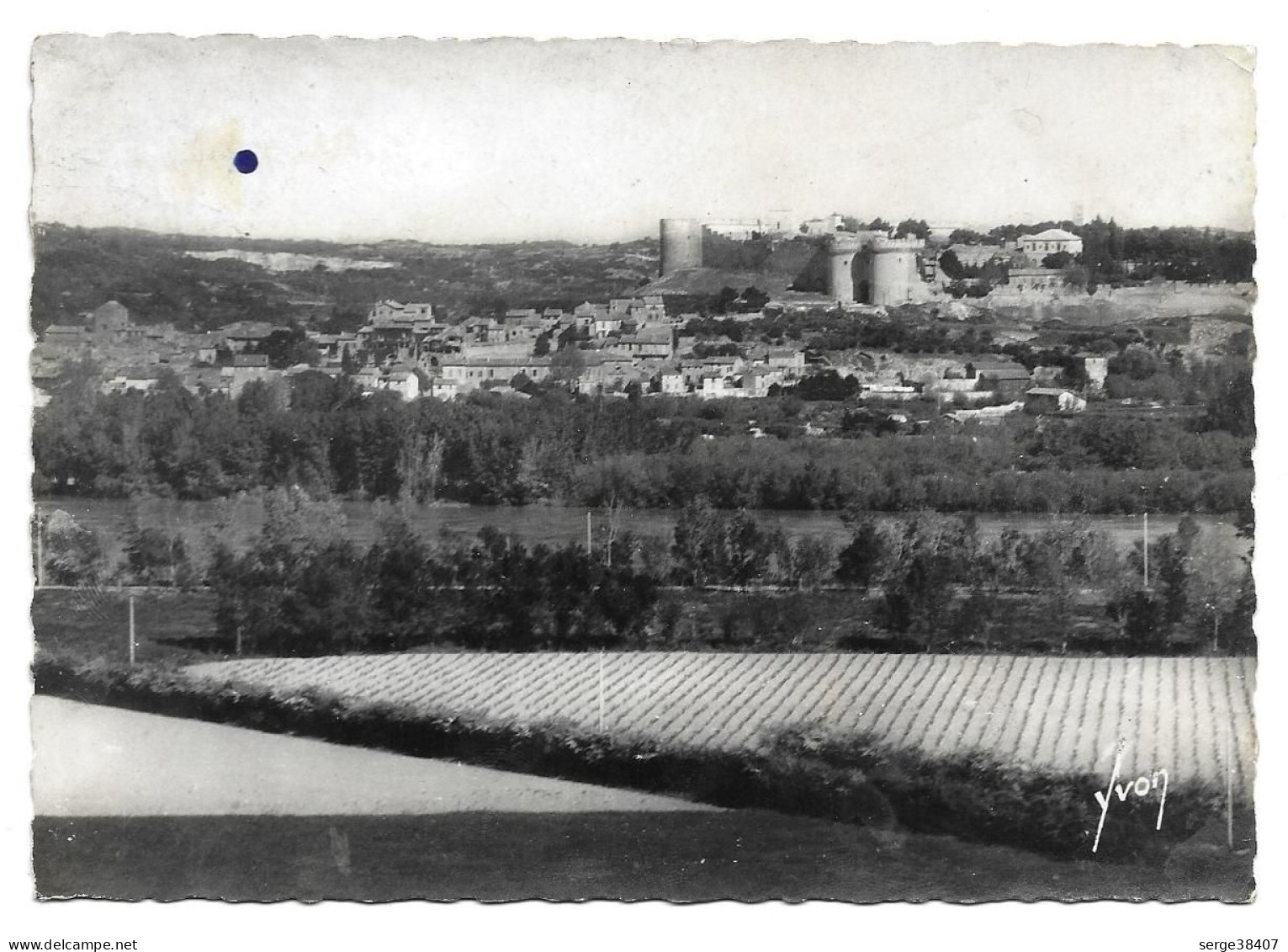 Villeneuve Les Avignon - 1945 - Vue Générale Et Fort St André  # 10-20/5 - Villeneuve-lès-Avignon