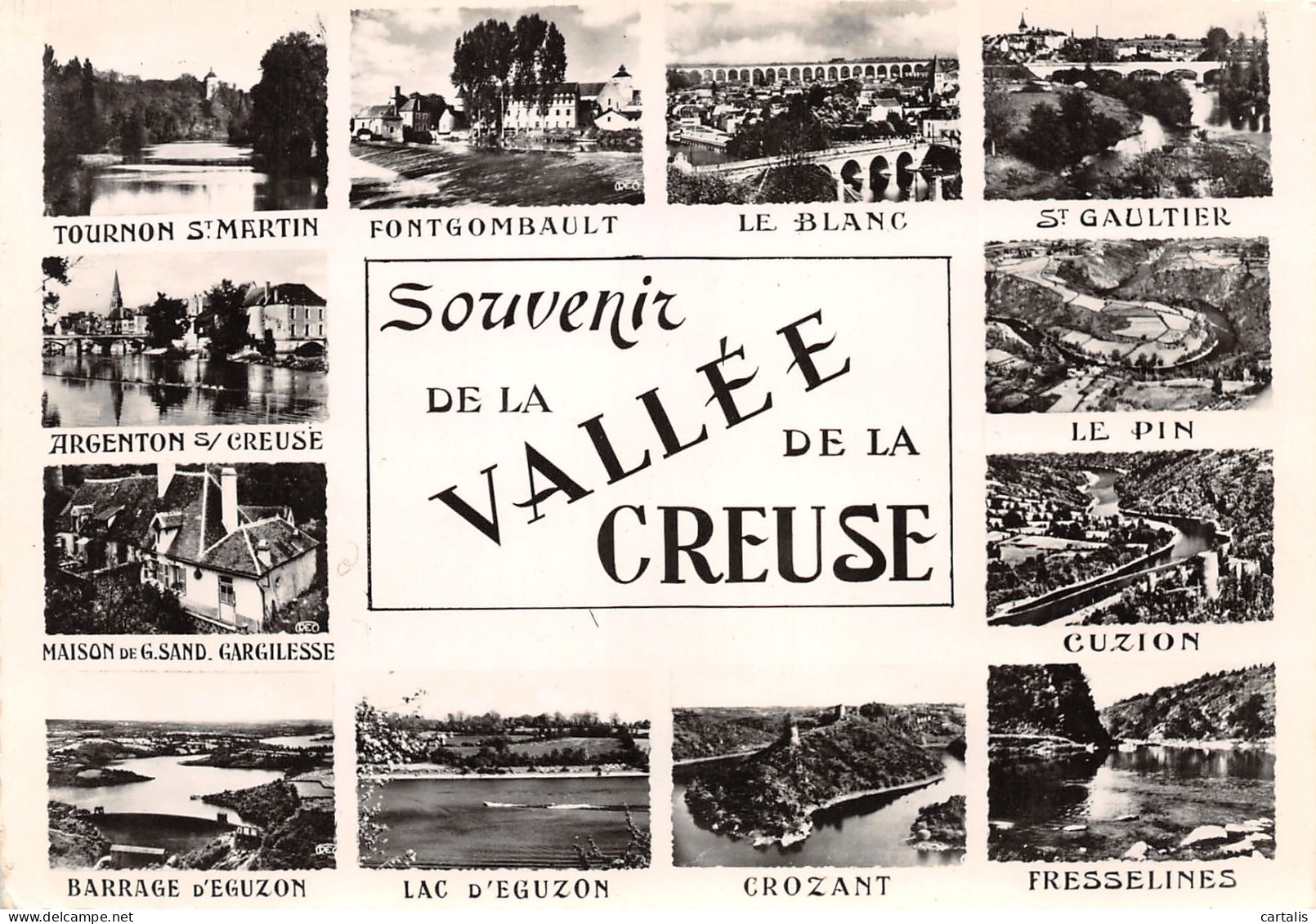 23-VALLEE DE LA CREUSE-N°3813-A/0395 - Sonstige & Ohne Zuordnung