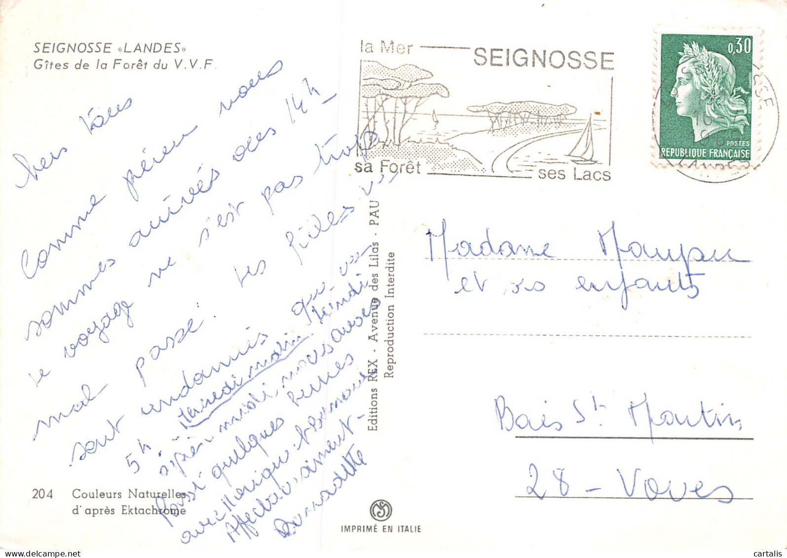40-SEIGNOSSE-N°3813-A/0325 - Other & Unclassified