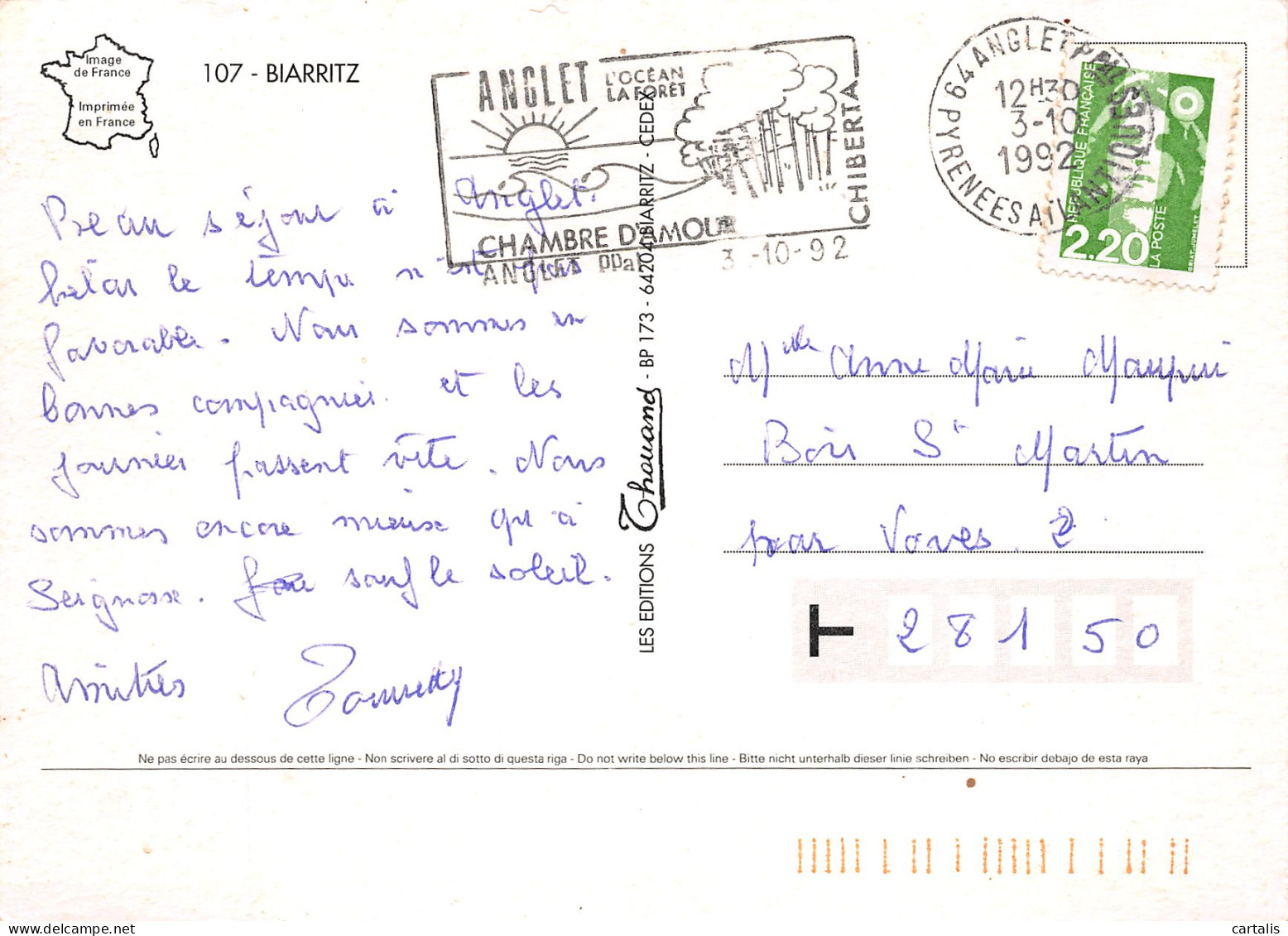 64-BIARRITZ-N°3813-A/0279 - Biarritz