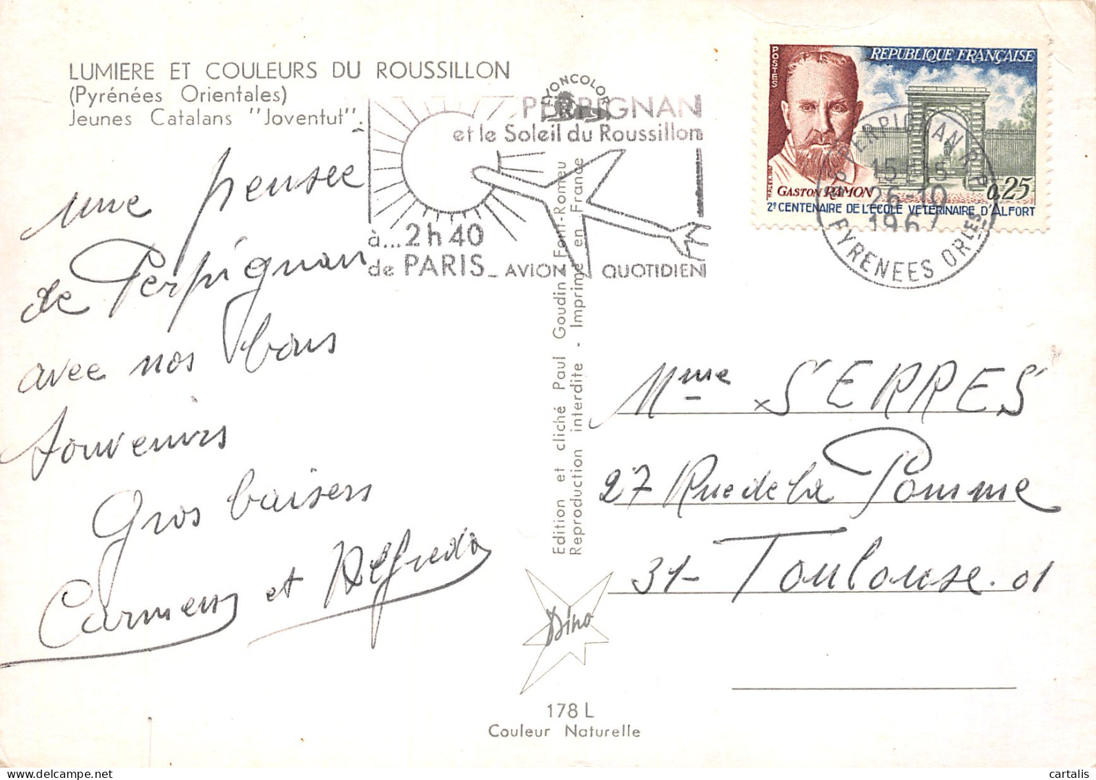 66-PYRENEES ORIENTALES-N°3814-A/0093 - Other & Unclassified