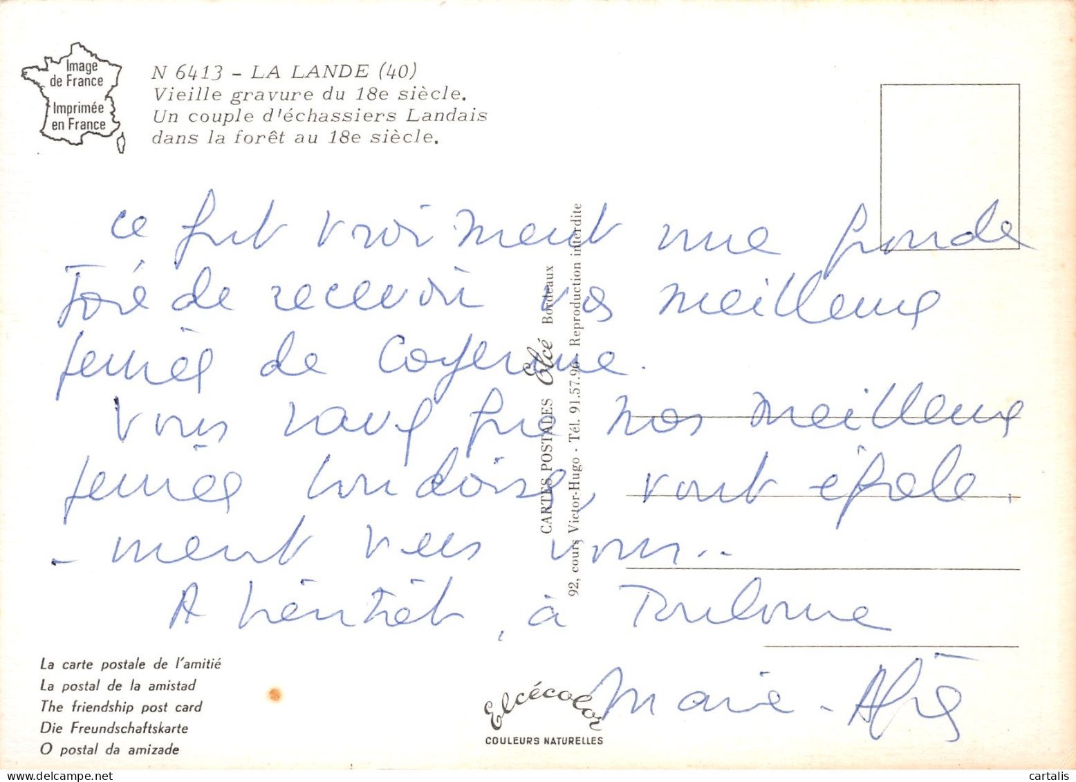 40-LA LANDE-N°3814-A/0059 - Other & Unclassified