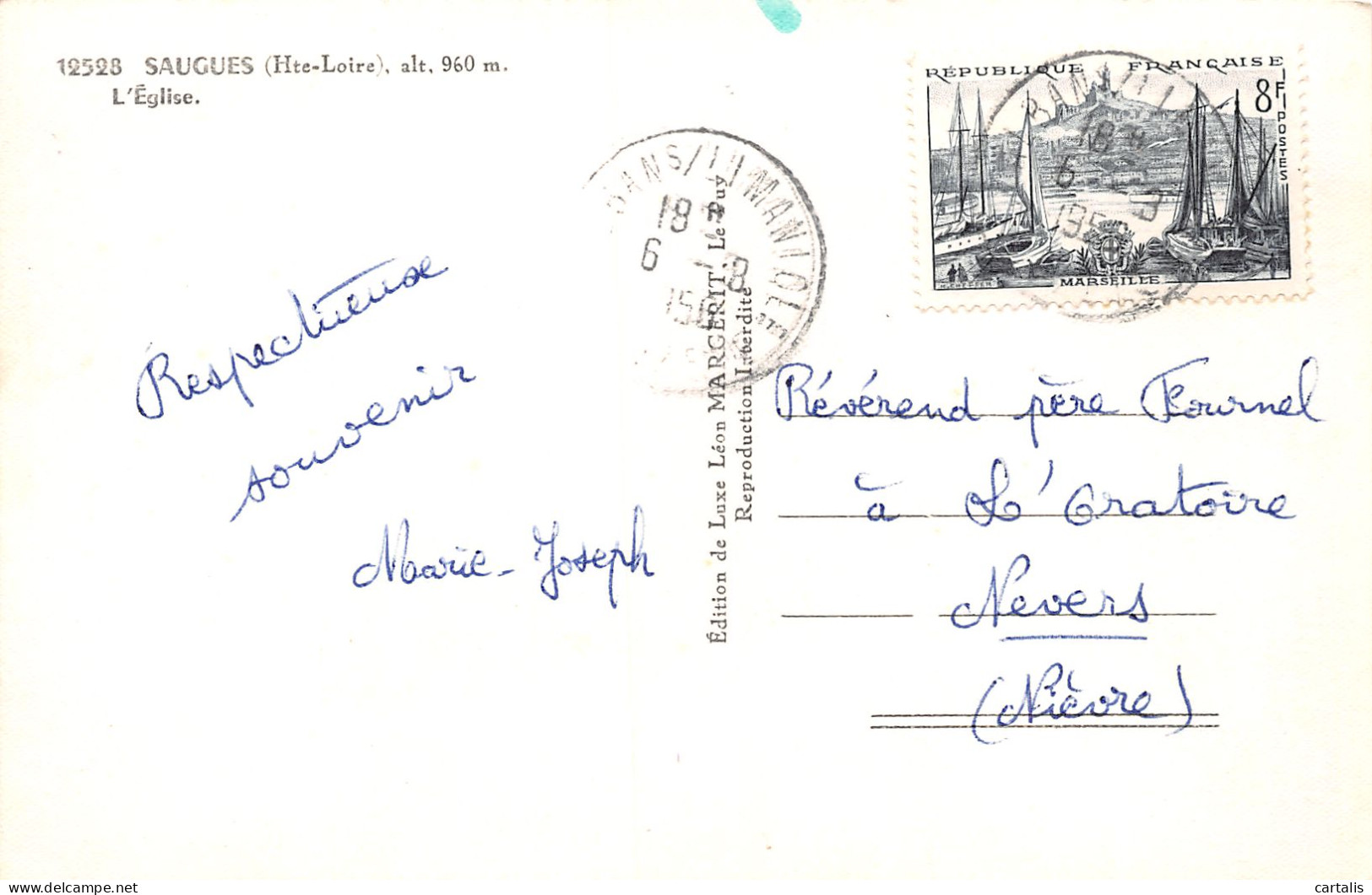 43-SAUGUES-N°3813-E/0191 - Saugues