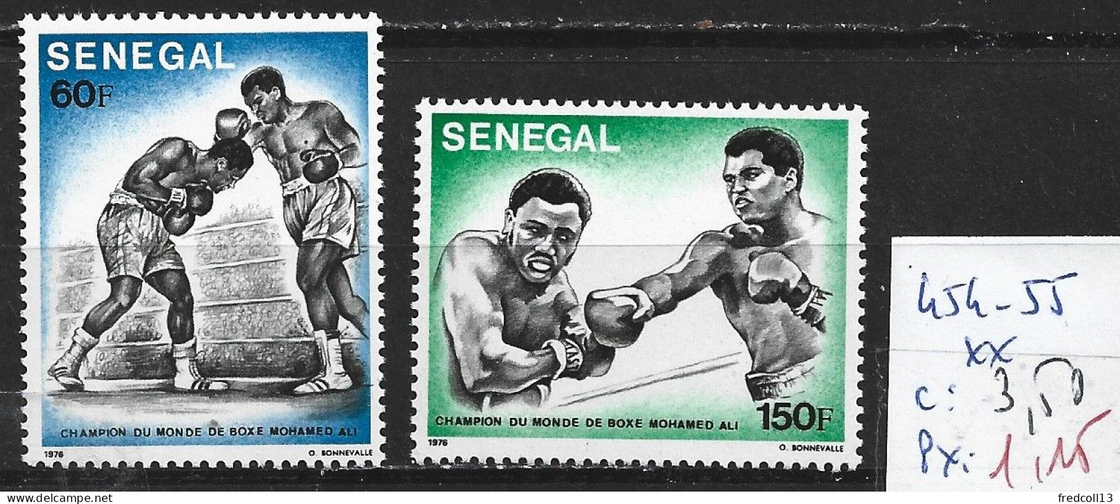 SENEGAL 454-55 ** Côte 3.50 € - Senegal (1960-...)