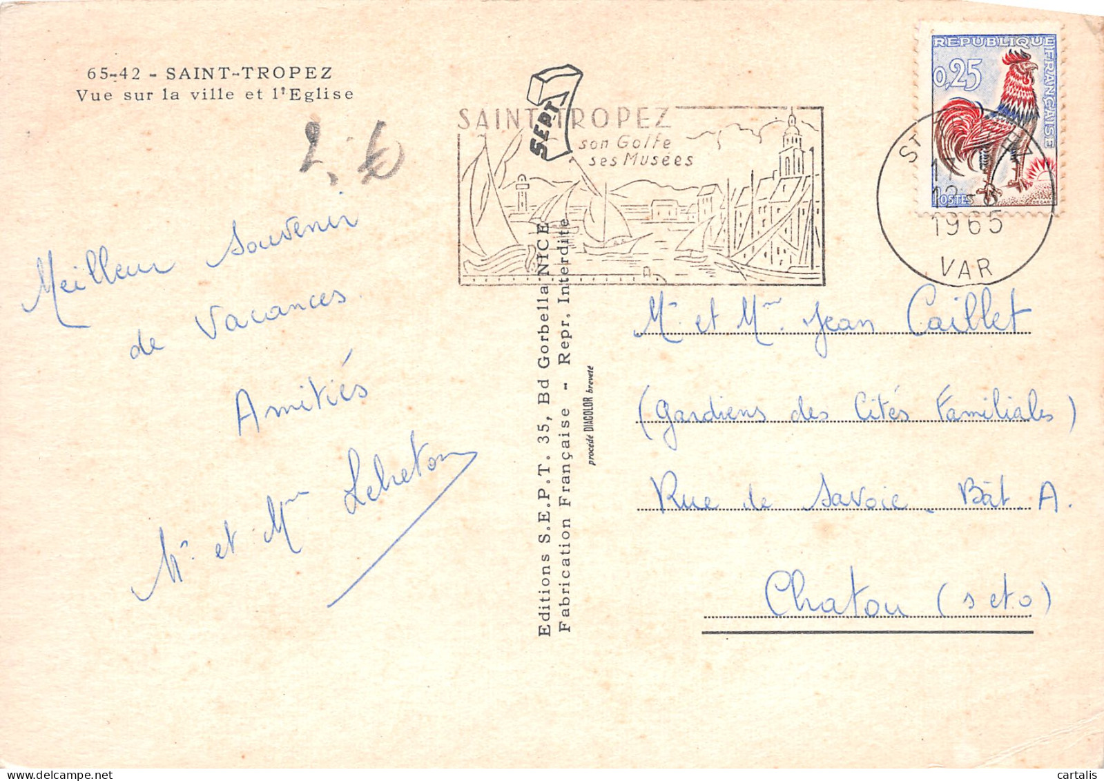 83-SAINT TROPEZ-N°3813-D/0175 - Saint-Tropez