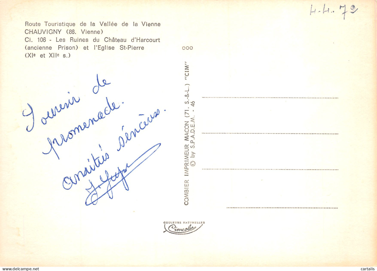 86-CHAUVIGNY-N°3813-D/0155 - Chauvigny