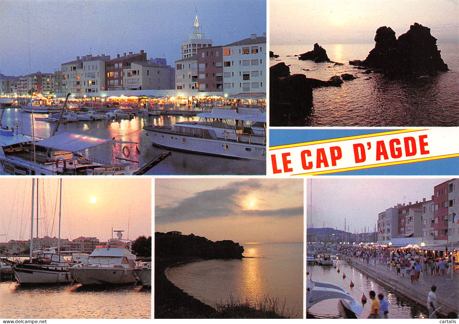 34-LE CAP D AGDE-N°3814-D/0015 - Otros & Sin Clasificación