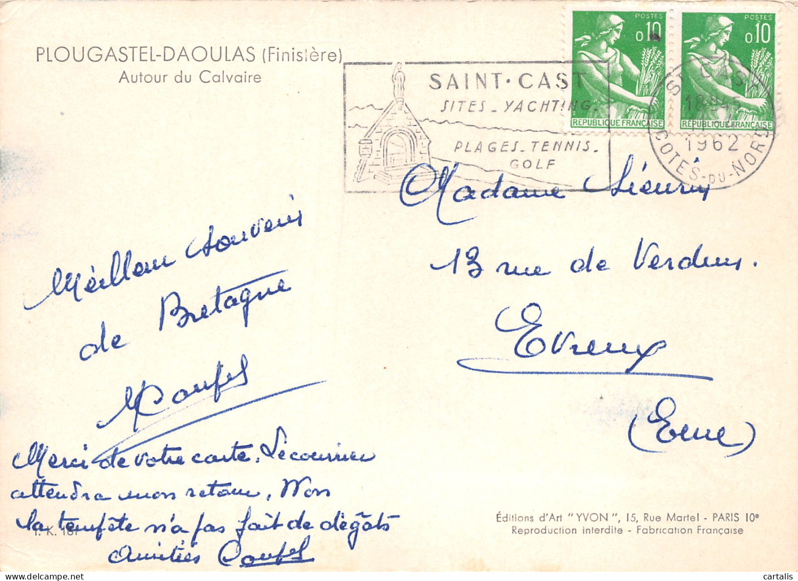 29-PLOUGASTEL DAOULAS-N°3814-C/0315 - Plougastel-Daoulas