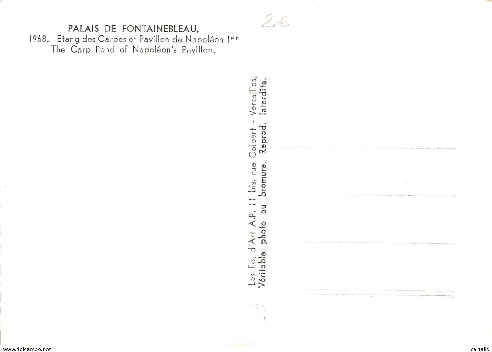 77-FONTAINEBLEAU-N°3814-C/0191 - Fontainebleau