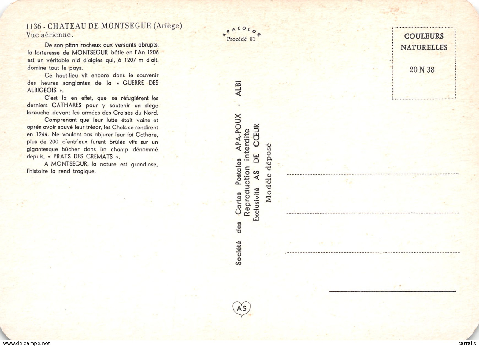 09-MONTSEGUR-N°3814-C/0135 - Autres & Non Classés