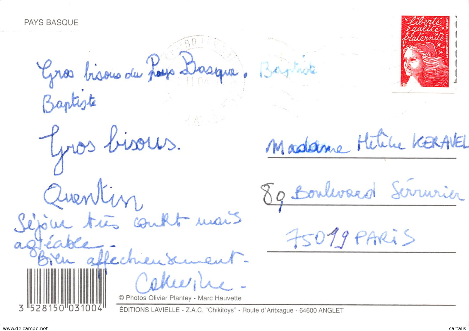 64-PAYS BASQUE-N°3814-C/0003 - Sonstige & Ohne Zuordnung