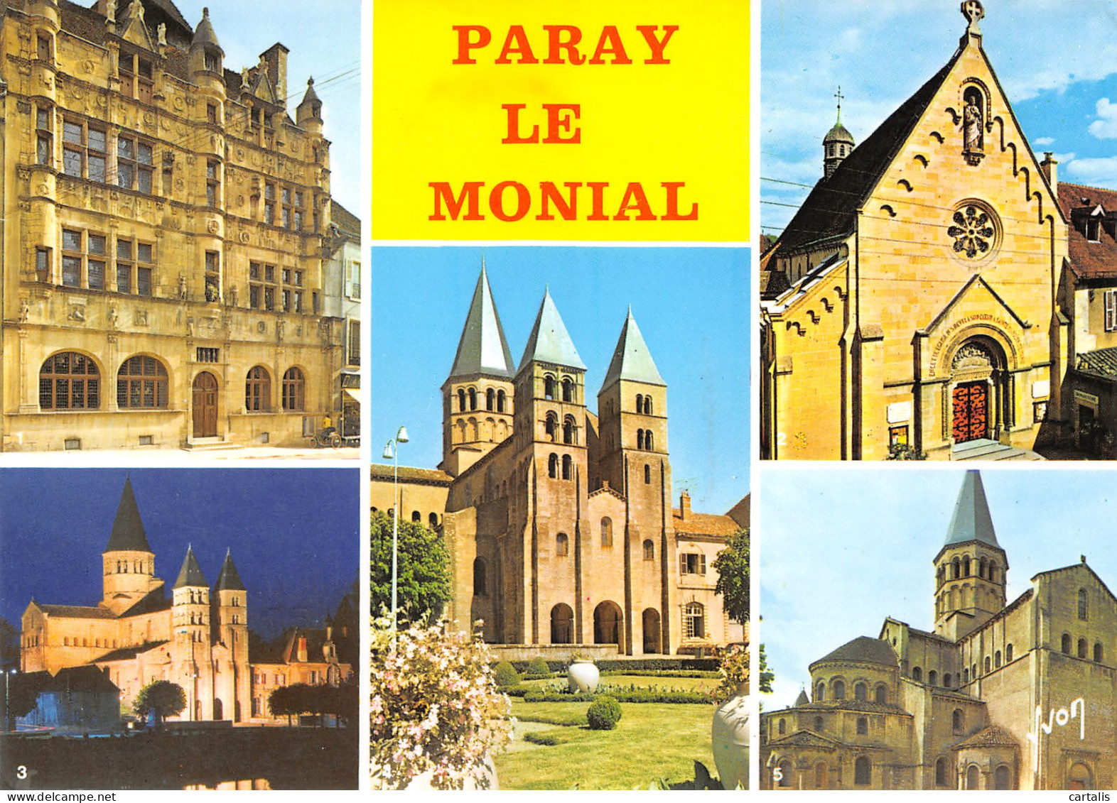71-PARAY LE MONIAL-N°3814-B/0273 - Paray Le Monial