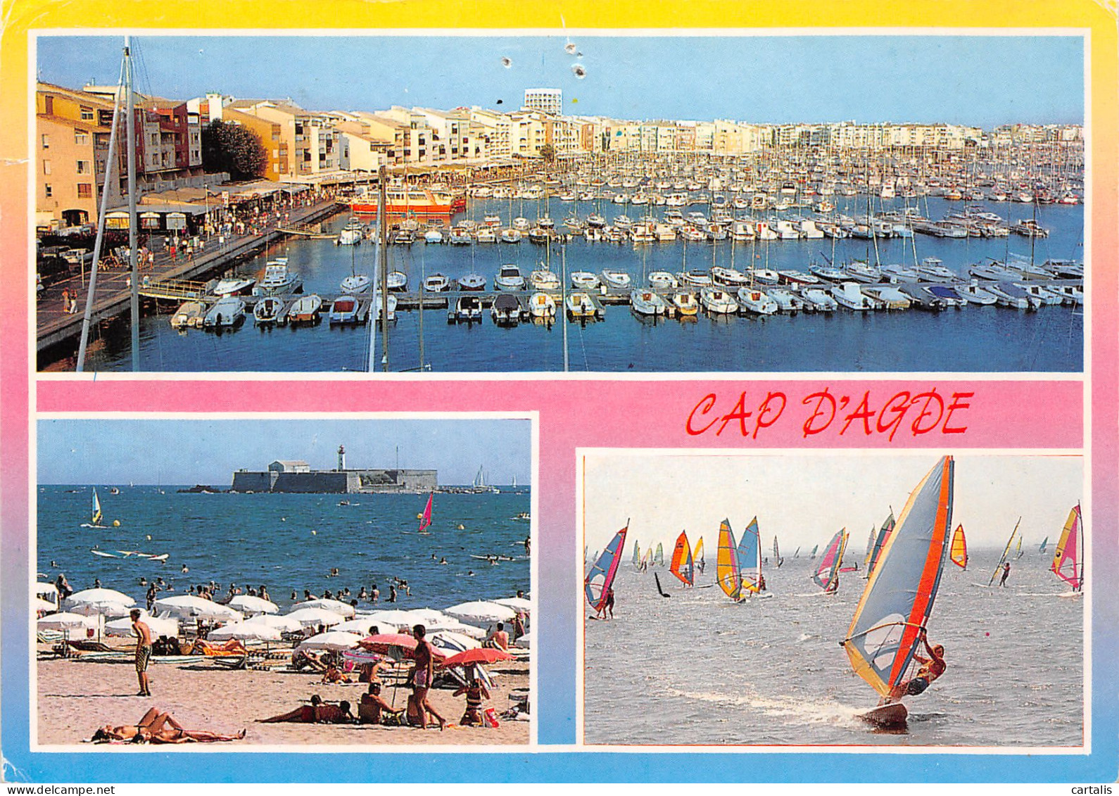 34-CAP D AGDE-N°3814-B/0213 - Autres & Non Classés