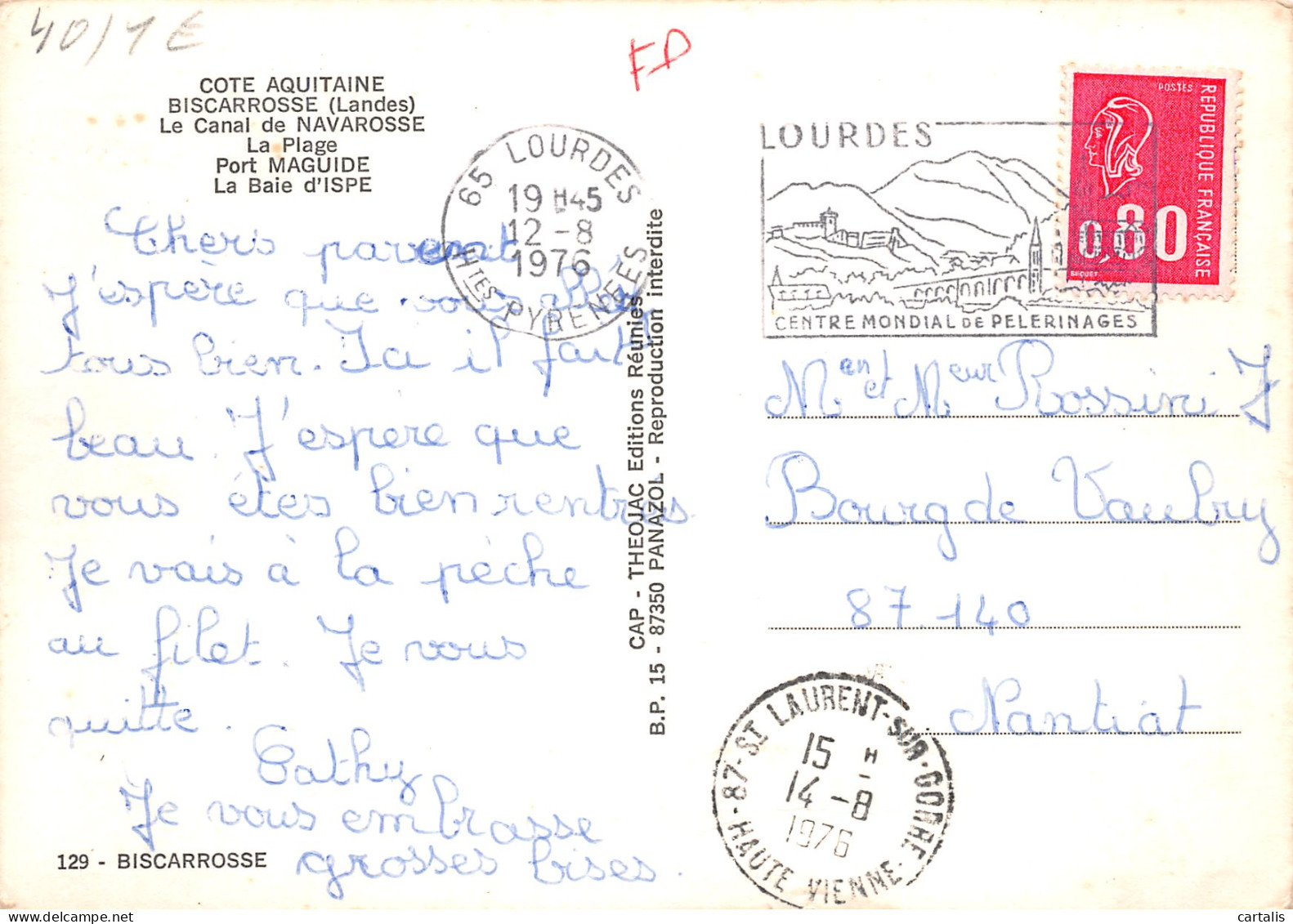40-BISCARROSSE-N°3814-B/0089 - Other & Unclassified