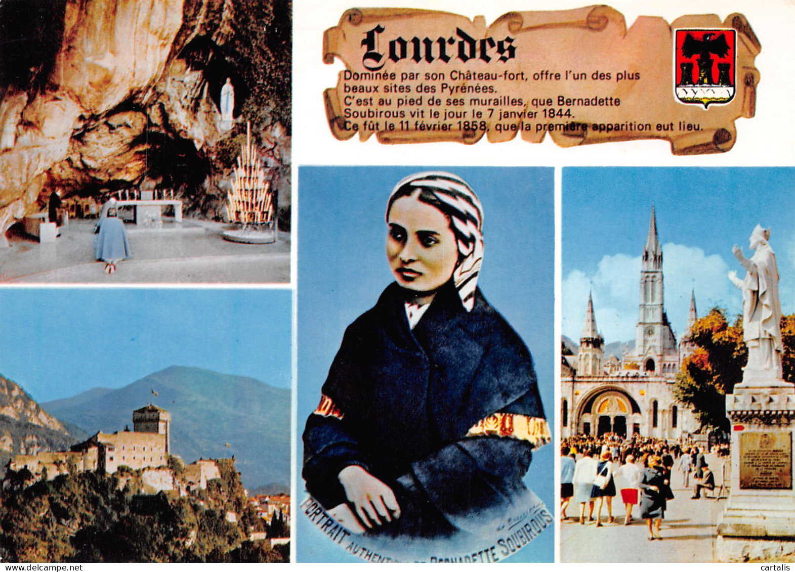 65-LOURDES-N°3814-B/0069 - Lourdes