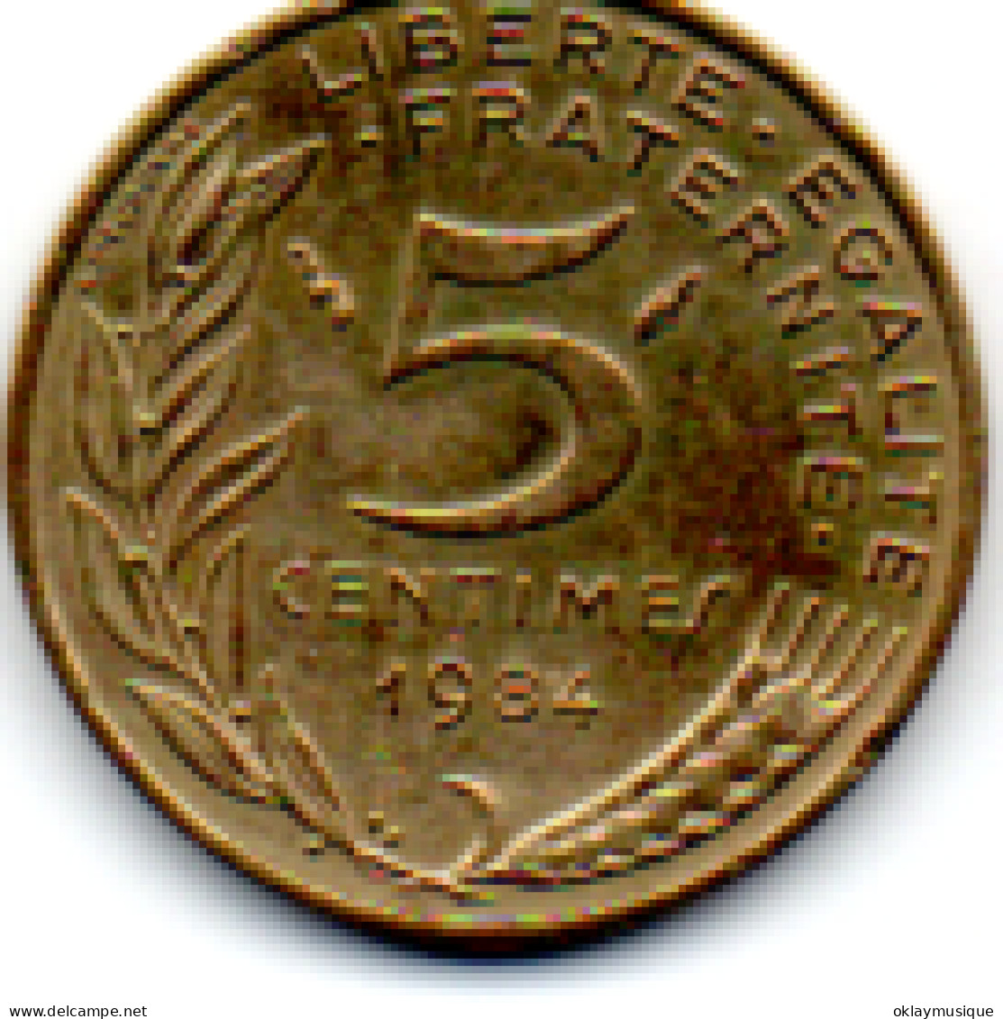 5 Centimes 1984 Serie Marianne - 5 Centimes