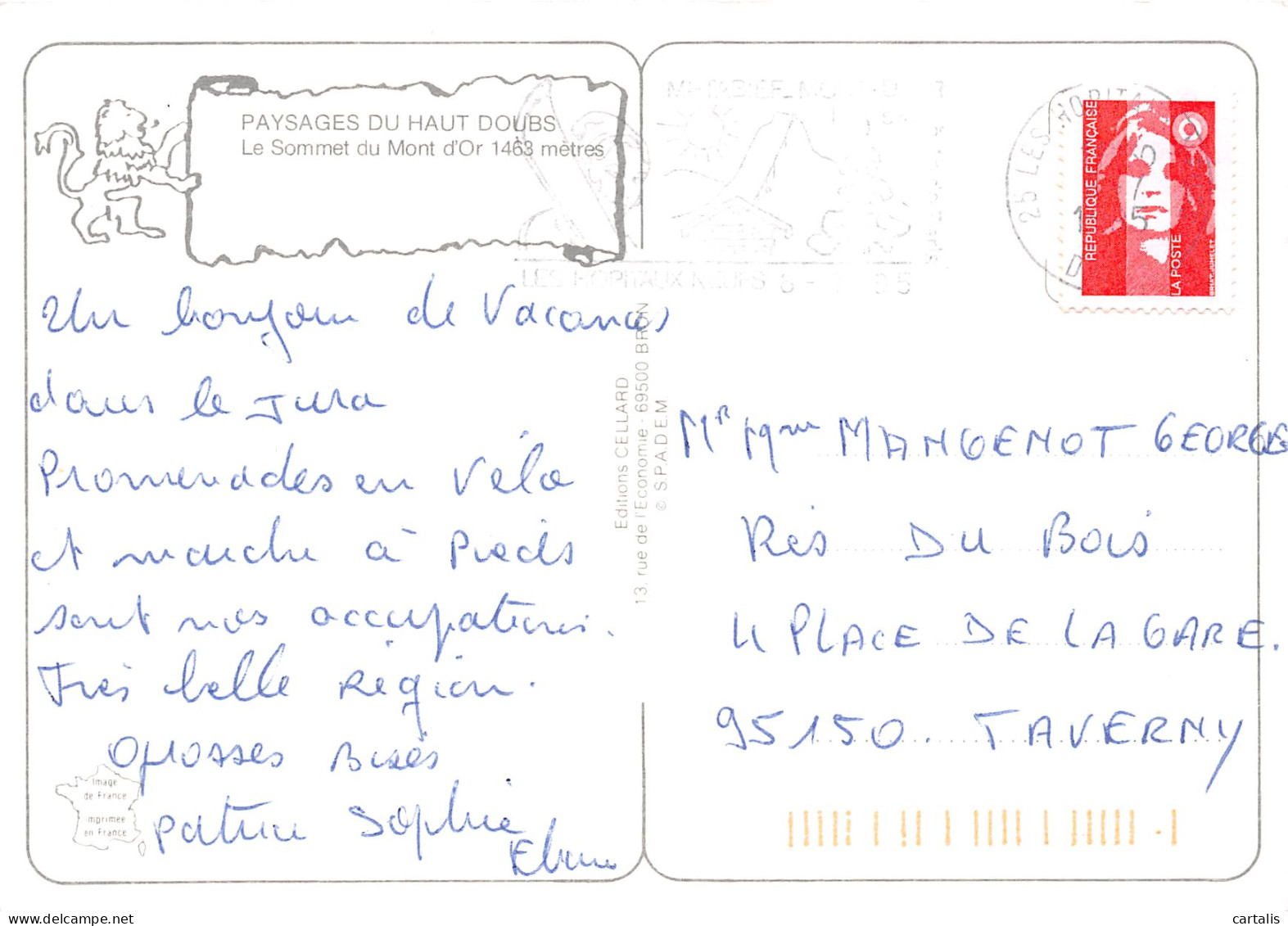 25-MONT D OR-N°3815-A/0217 - Other & Unclassified