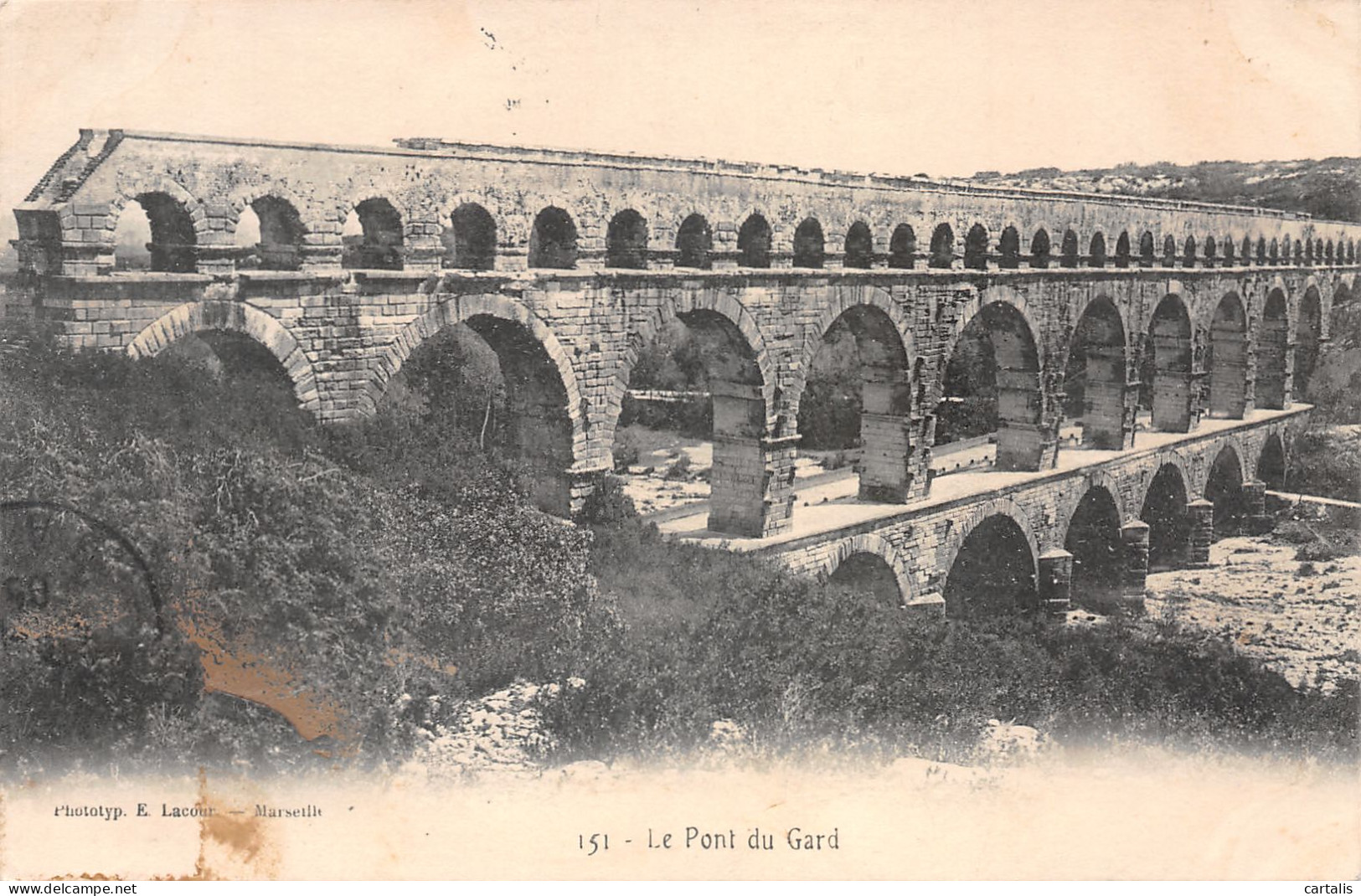 30-LE PONT DU GARD-N°3814-E/0383 - Autres & Non Classés