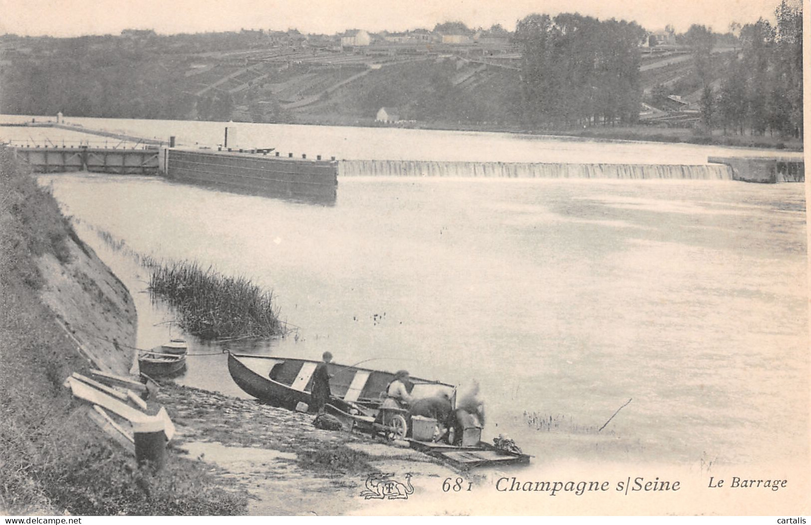 77-CHAMPAGNE SUR SEINE-N°3814-E/0183 - Champagne Sur Seine