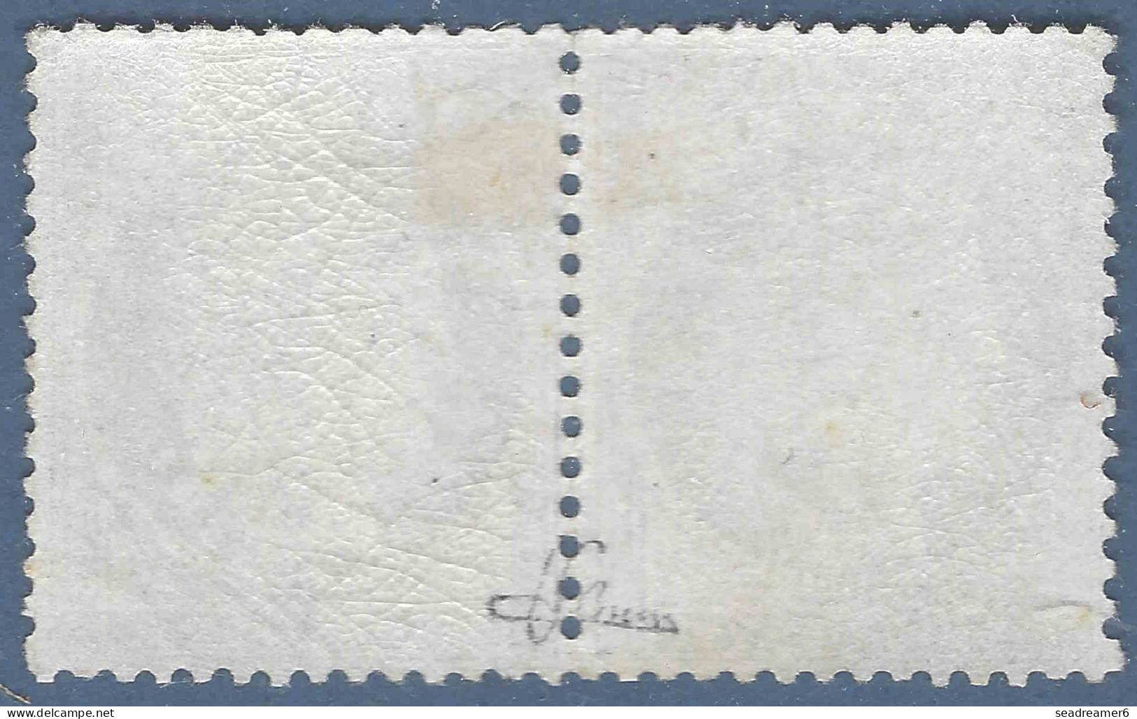 Céres 1871 N°60 Type I * 25c Bleu Position 124 A2 Et 125 A Variétés De Cassures Caracteristiques Du 125 A2 Signé JF.BRUN - 1871-1875 Ceres