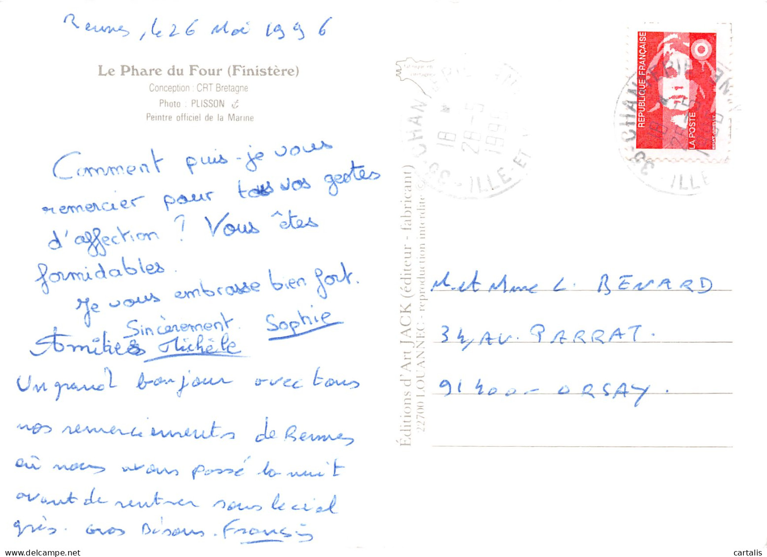 29-LE PHARE DU FOUR-N°3814-D/0287 - Other & Unclassified