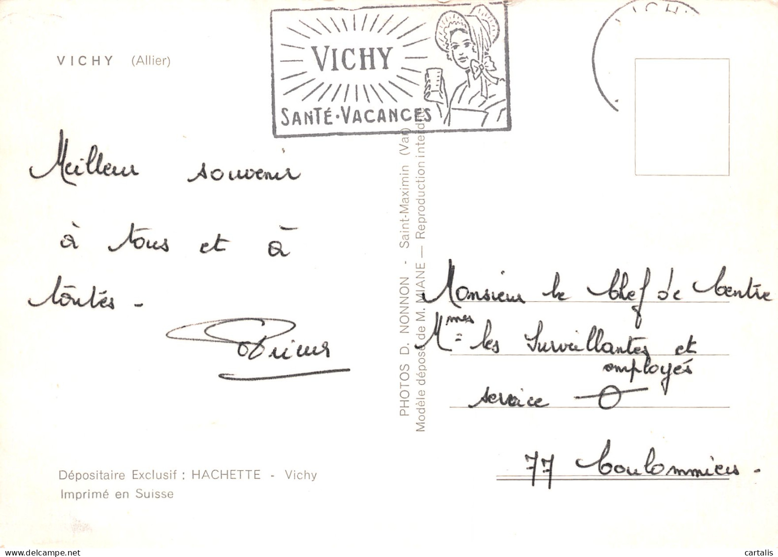 03-VICHY-N°3814-D/0187 - Vichy