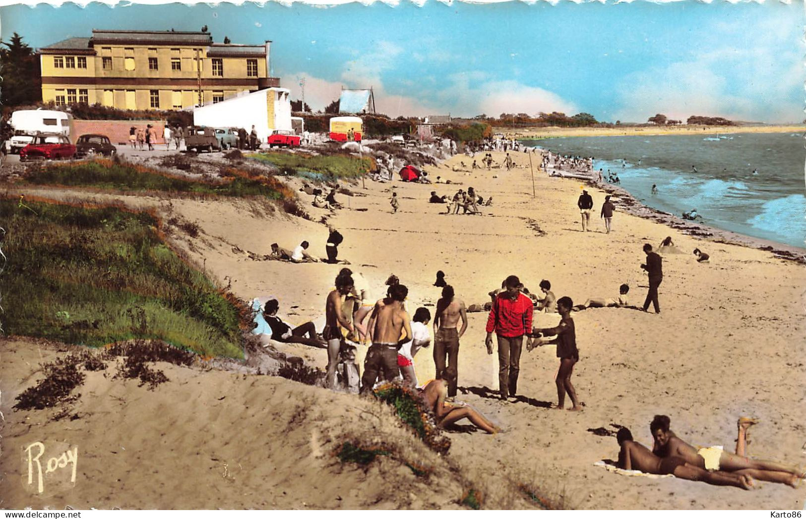 La Guérinière , Ile De Noirmoutier * Automobiles Baigneurs Plage - Noirmoutier