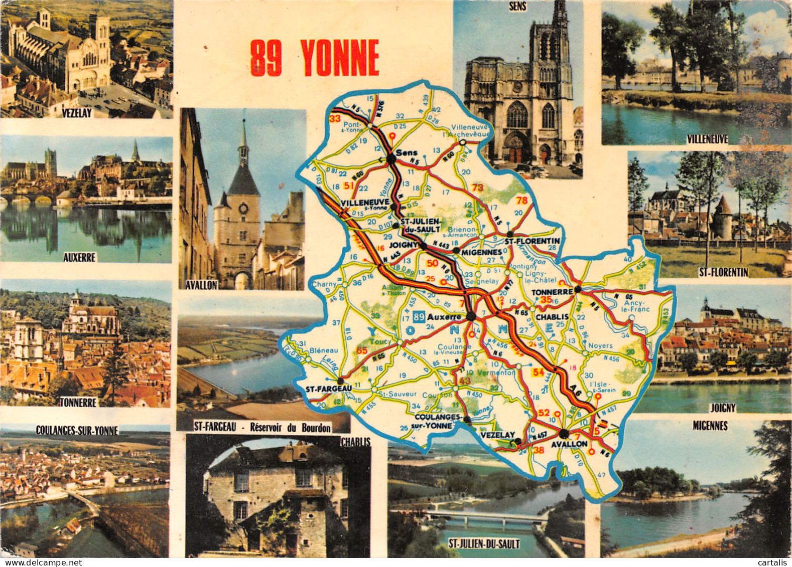89-L YONNE-N°3815-D/0061 - Sonstige & Ohne Zuordnung