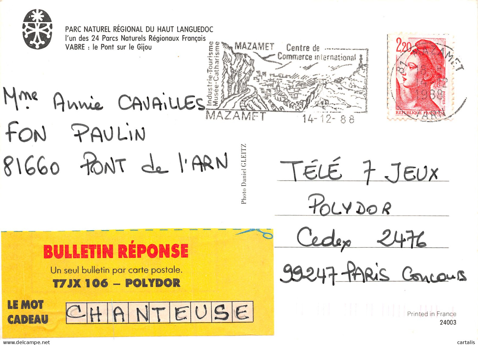 81-HAUT LANGUEDOC-N°3815-C/0199 - Andere & Zonder Classificatie