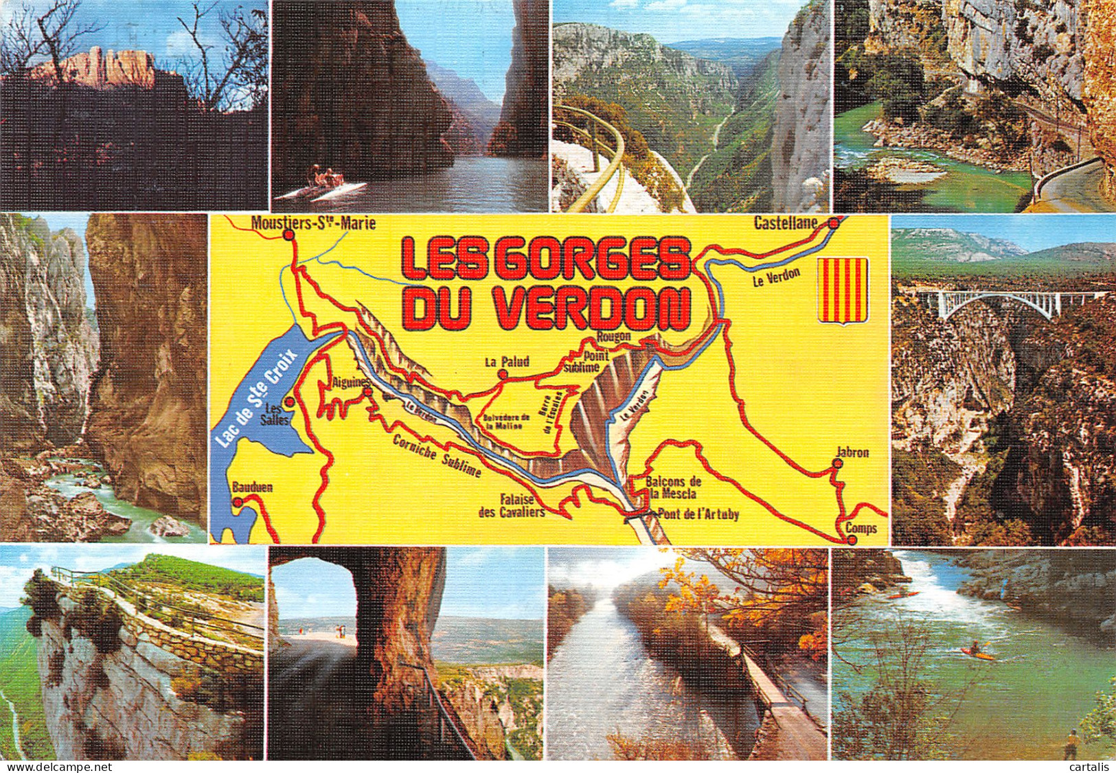 04-LES GORGES DU VERDON-N°3815-C/0191 - Autres & Non Classés