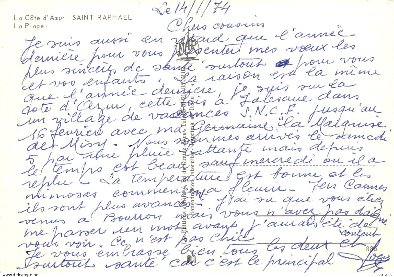 83-SAINT RAPHAEL-N°3815-C/0095 - Saint-Raphaël