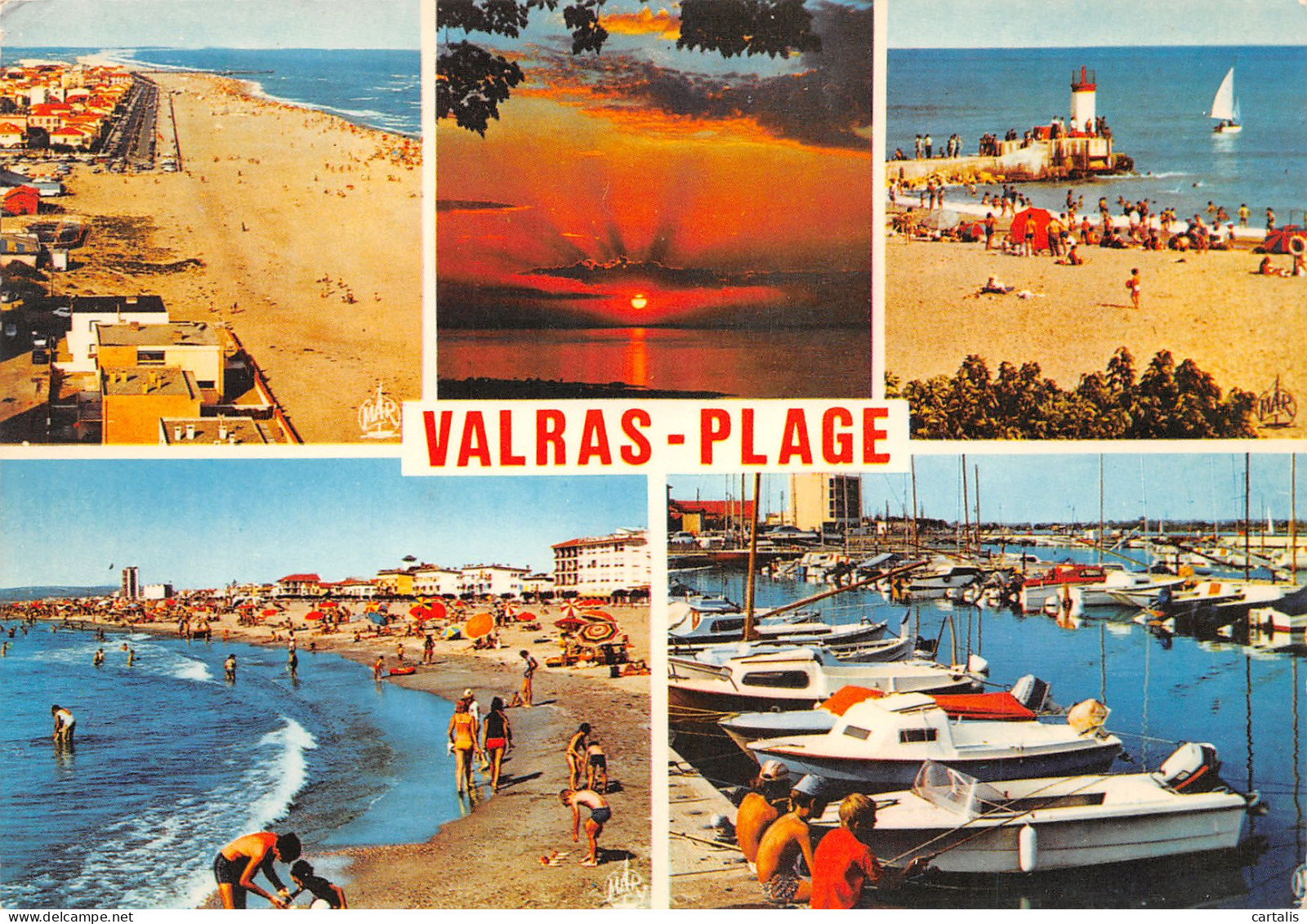 34-VALRAS PLAGE-N°3816-A/0287 - Other & Unclassified