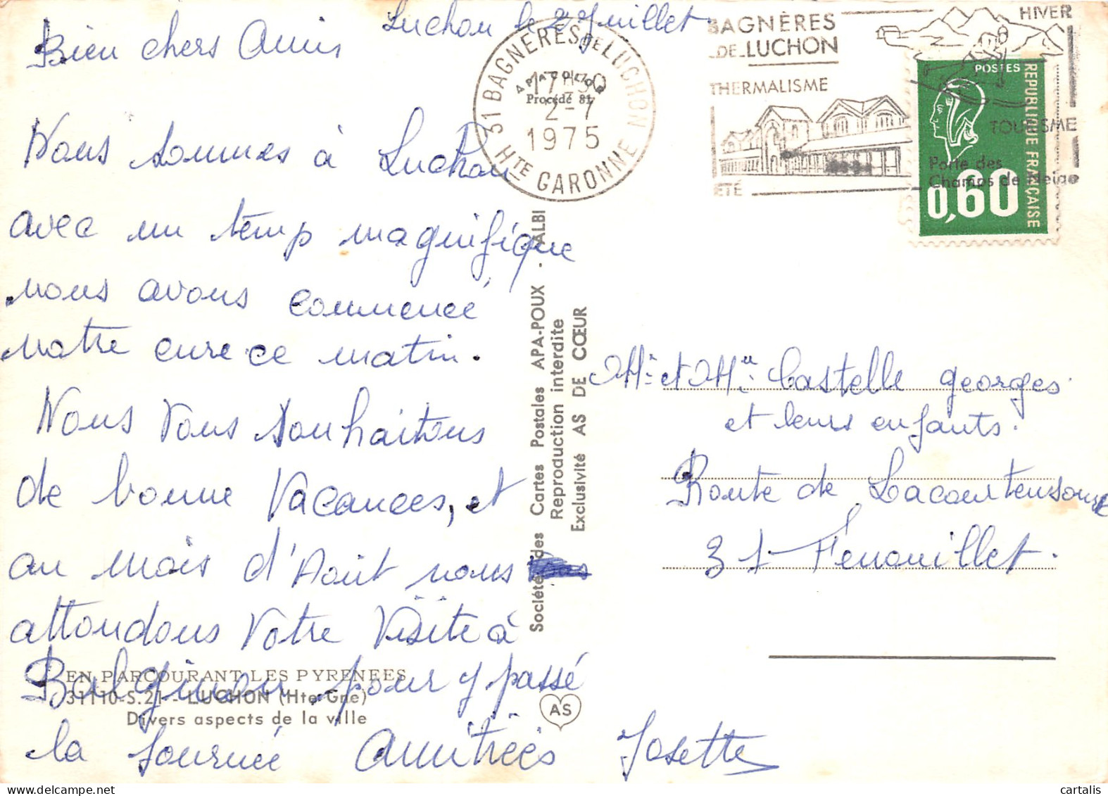 31-LUCHON-N°3816-A/0267 - Luchon