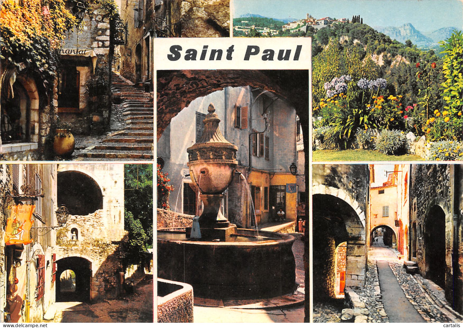 06-SAINT PAUL DE VENCE-N°3816-A/0123 - Saint-Paul