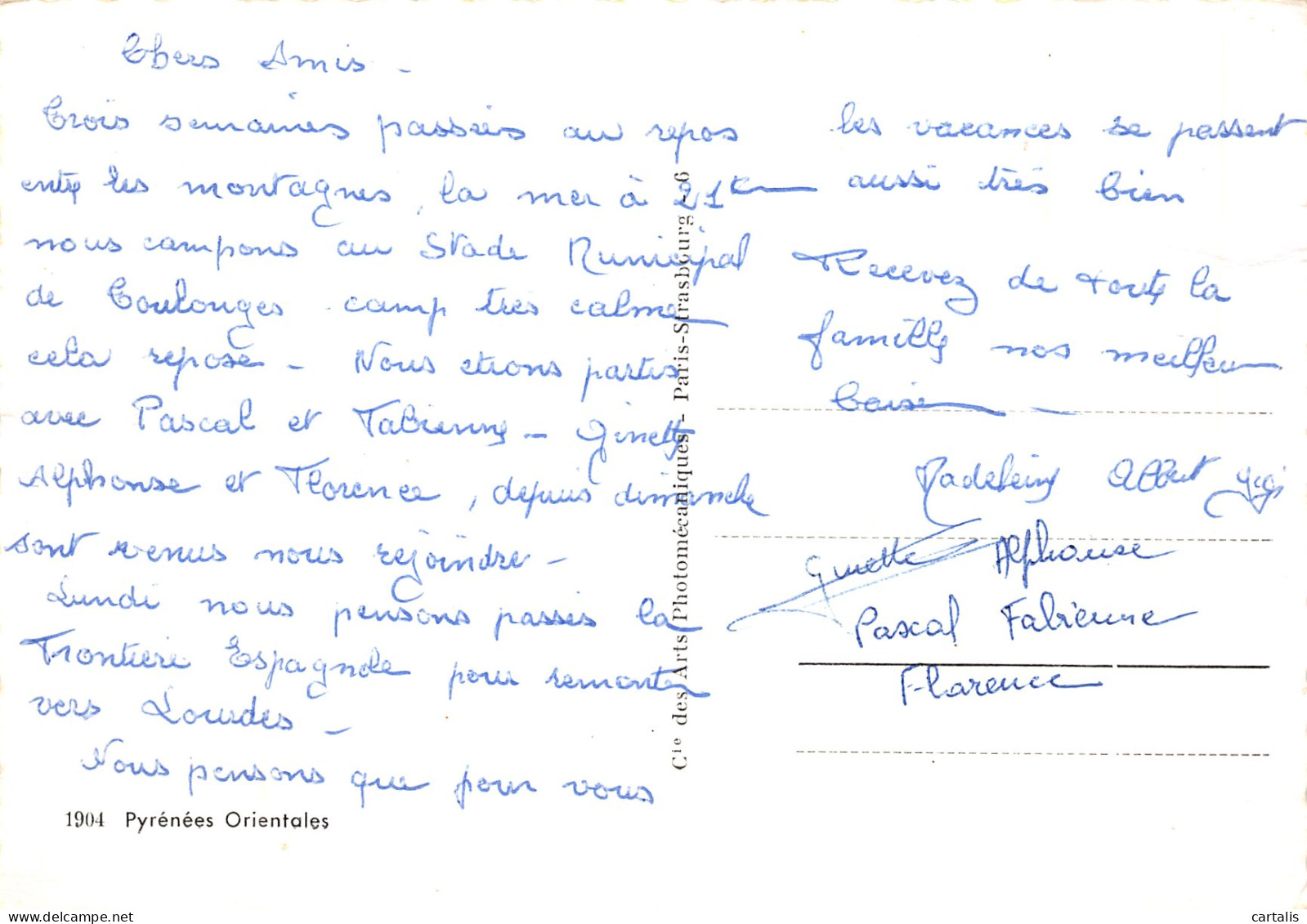 66-PYRENEES ORIENTALES-N°3816-A/0107 - Other & Unclassified