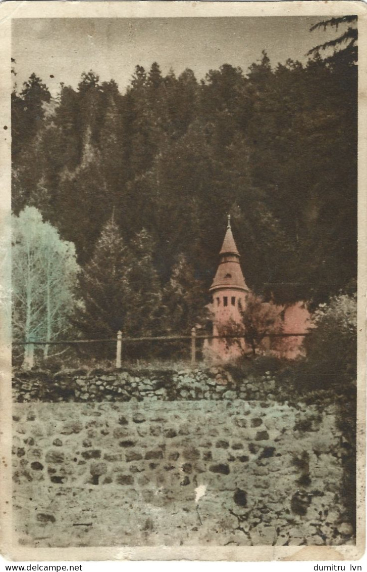 ROMANIA TUSNAD-BAI - VIEW, BUILDING, ARCHITECTURE, FOREST - Romania