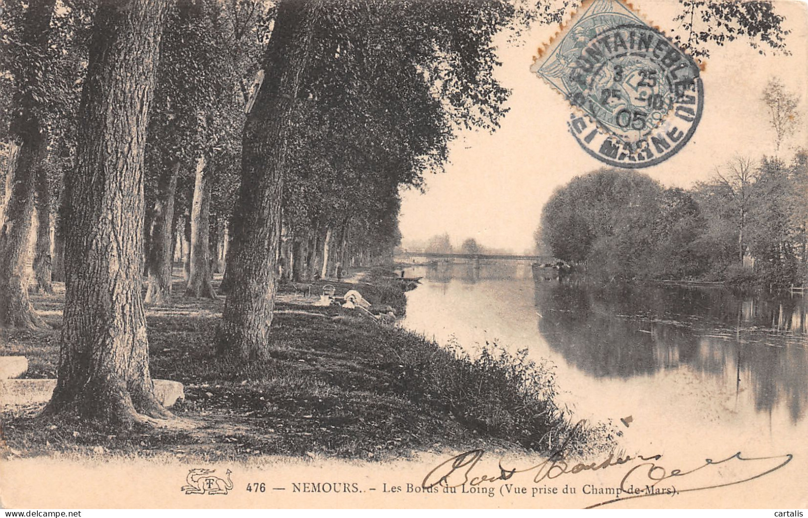 77-NEMOURS-N°3815-E/0265 - Nemours