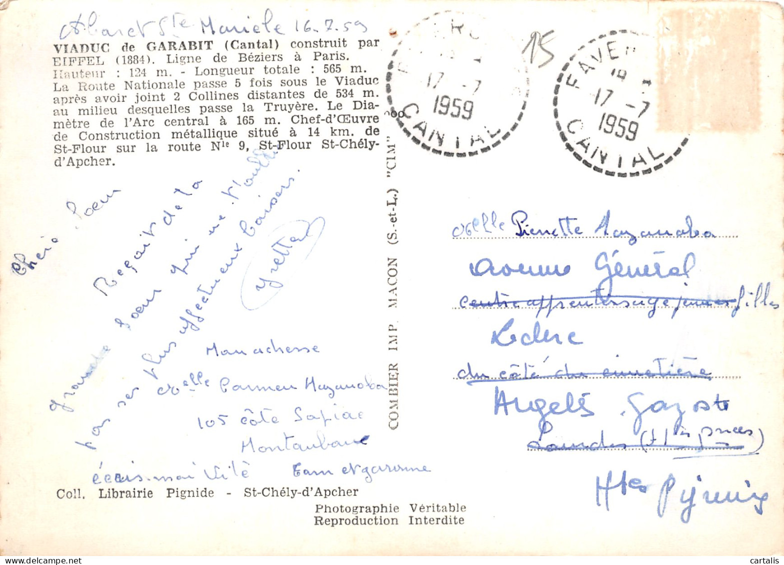 15-VIADUC DE GARABIT-N°3815-D/0389 - Other & Unclassified