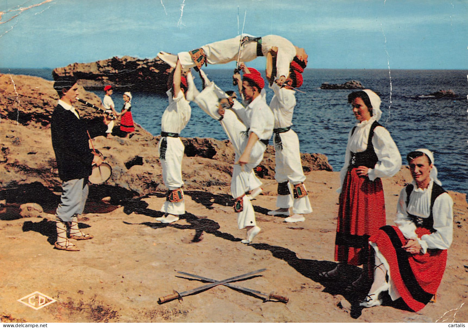 66-BALLETS BASQUE FOLKLORE OLDARRA-N°3815-D/0355 - Autres & Non Classés