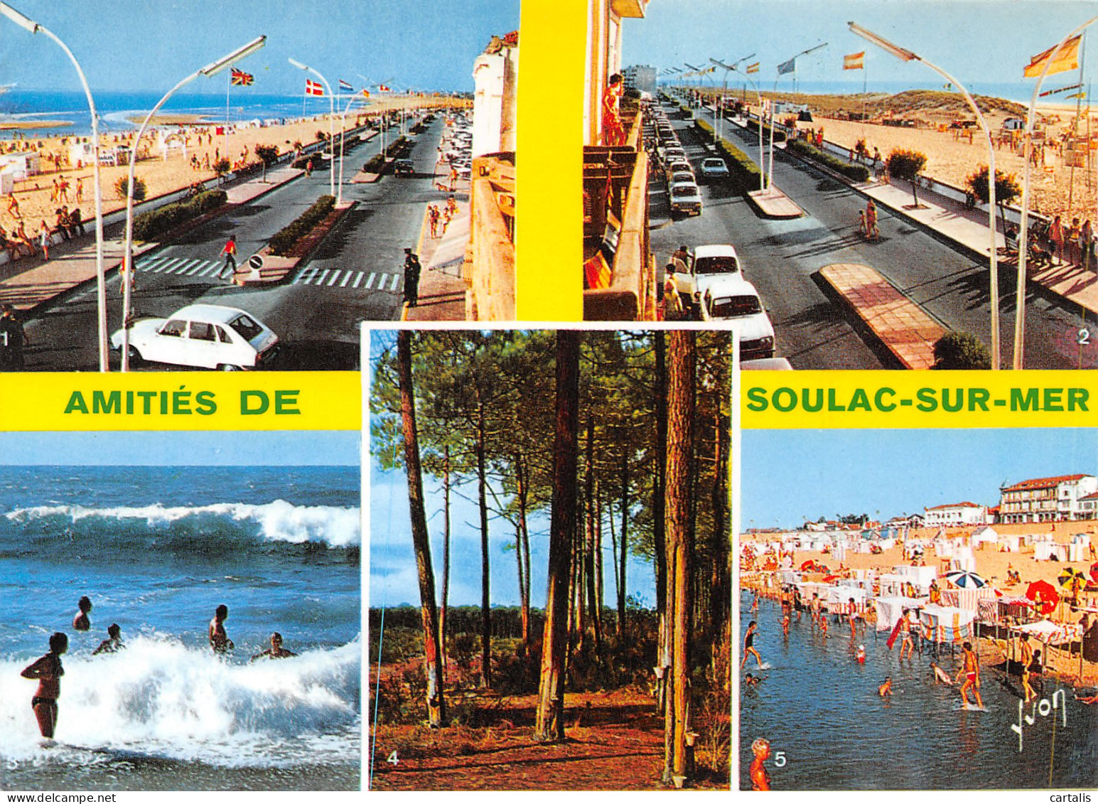 33-SOULAC SUR MER-N°3815-D/0201 - Soulac-sur-Mer