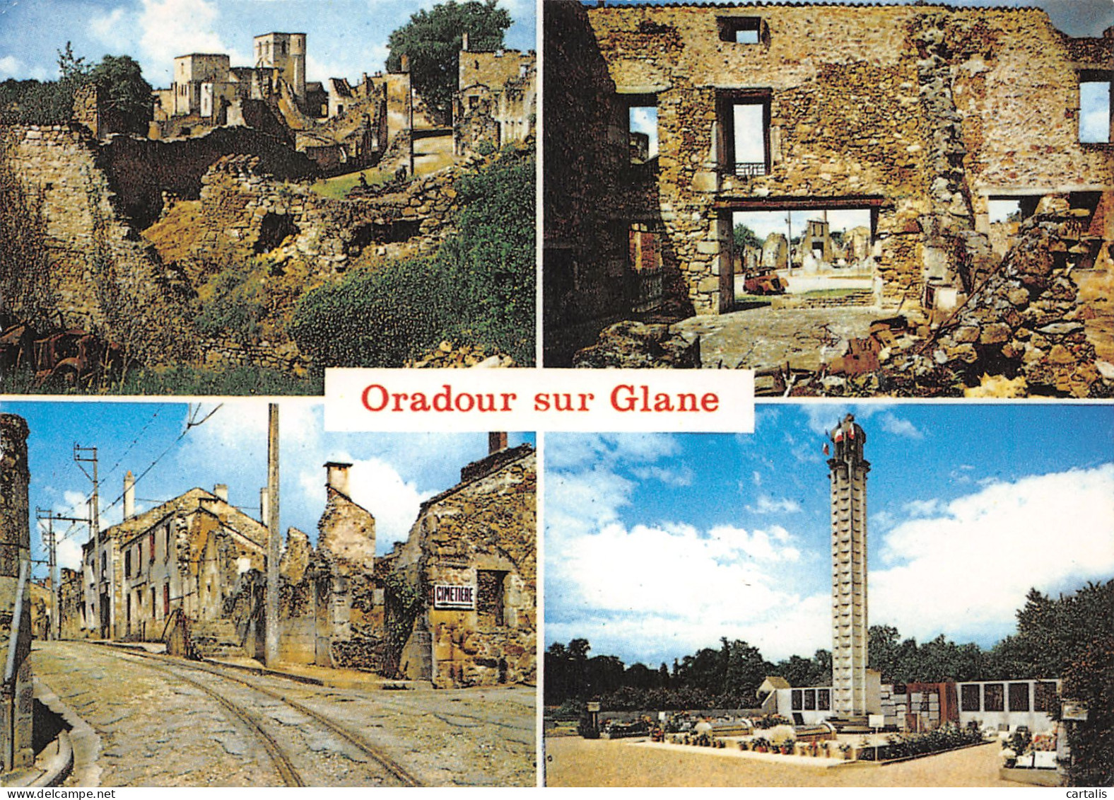 87-ORADOUR SUR GLANE-N°3816-C/0253 - Oradour Sur Glane