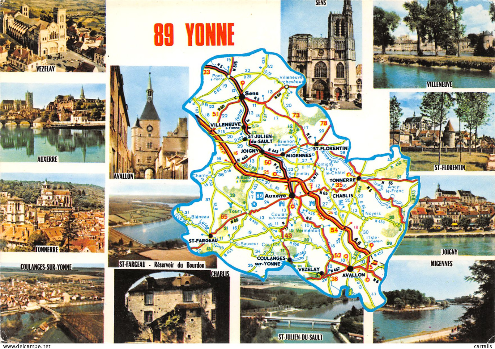 89-YONNE-N°3816-C/0247 - Andere & Zonder Classificatie