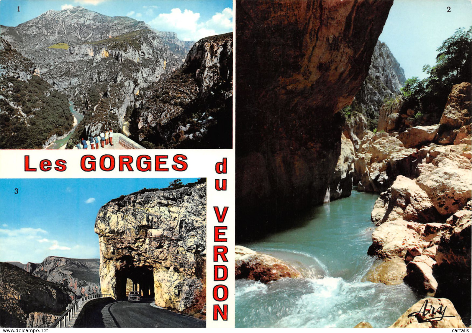 04-LES GORGES DU VERDON-N°3816-B/0353 - Autres & Non Classés